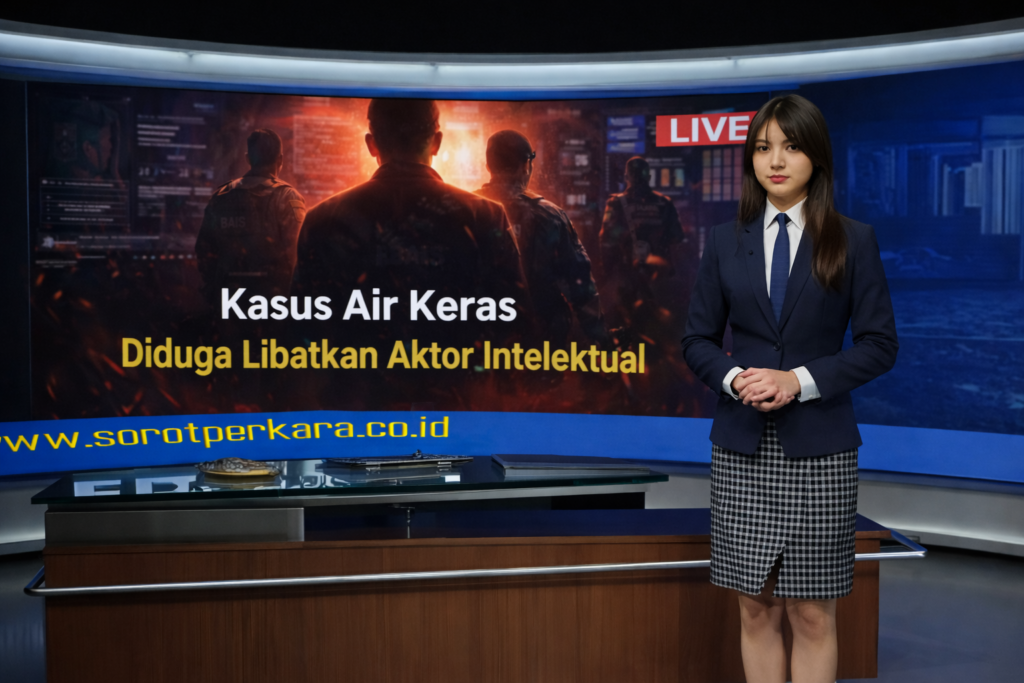 Kasus Air Keras Diduga Libatkan Aktor Intelektual