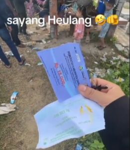 Terbongkar! Dugaan Pungli Tiket Sayang Helang Rp45 Ribu, Warga Panik di Lapangan