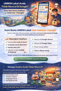jasa SEO UMKM lokal agar muncul di Google dan Google Maps