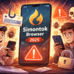 Simontok browser viral risiko keamanan digital