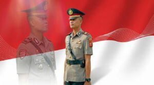 AKP Arviandre Maliki Kasat Lantas Polres Cimahi saat mengatur lalu lintas di Tol Padaleunyi KM 125