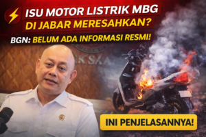 BGN Buka Suara Soal Isu Motor Listrik MBG di Jabar, Tegaskan Belum Ada Kepastian