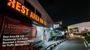Rest Area KM 125 Tol Padaleunyi: Titik Strategis Pengaturan Lalu Lintas di Cimahi