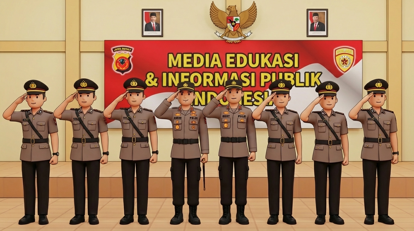 Kondisi lalu lintas dan pengaturan arus kendaraan oleh petugas di lapangan